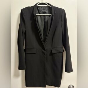 Zara Basic Long Blazer